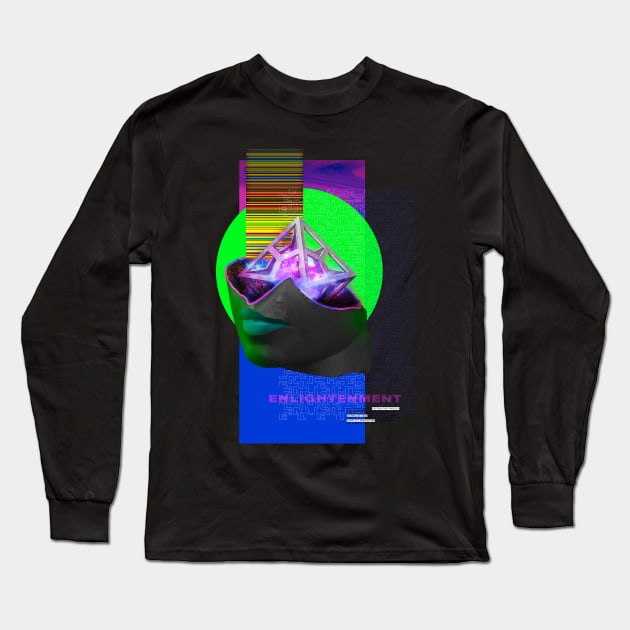 Enlightenment Long Sleeve T-Shirt by flotantte